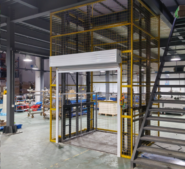 新干食品厂物料提升